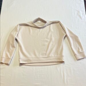 Prologue Blush Cream Cropped Sweatshirt